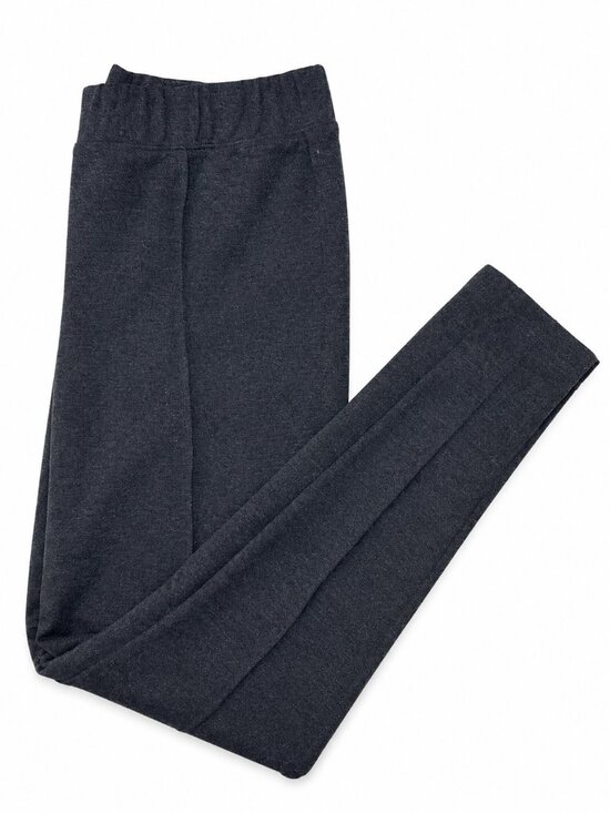 Talbots Pants - Talbots Dark Charcoal Gray Pull-On Leggings Pants Petite Small Career Casual